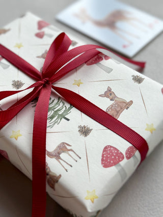 Gift wrapping paper, 5 m, Bambi