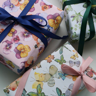 Gift wrapping paper, 5 m, Butterflies