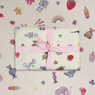 Gift wrapping paper, 5 m, Play