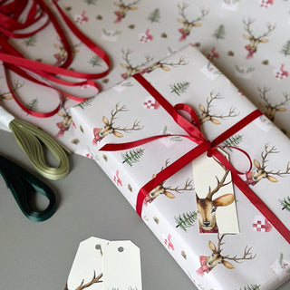 Gift wrapping paper, 5 m, Deer