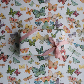 Gift wrapping paper, 5 m, Butterflies