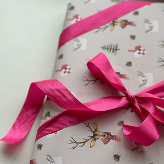 Gift wrapping paper, 5 m, Deer