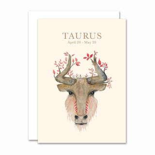 Foldet kort, Zodiacs, Taurus / Tyren