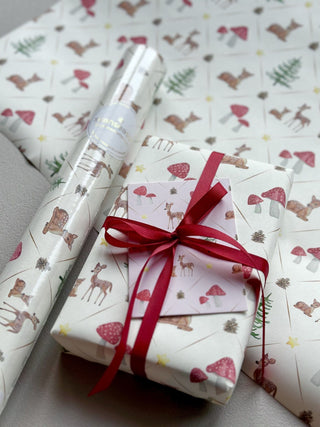 Gift wrapping paper, 5 m, Bambi