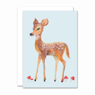 Lille foldet kort, Seasons, Blue Bambi