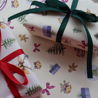 Gift wrapping paper, 5 m, Cookie