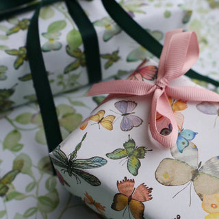 Gift wrapping paper, 5 m, Butterflies