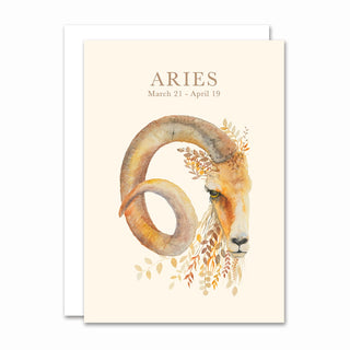 Foldet kort, Zodiacs, Aries / Vædderen